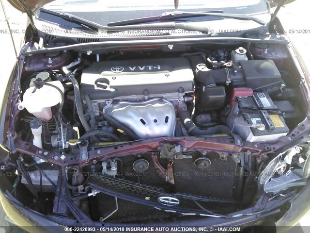 JTKDE167190289876 - 2009 TOYOTA SCION TC 紫色 照片 10