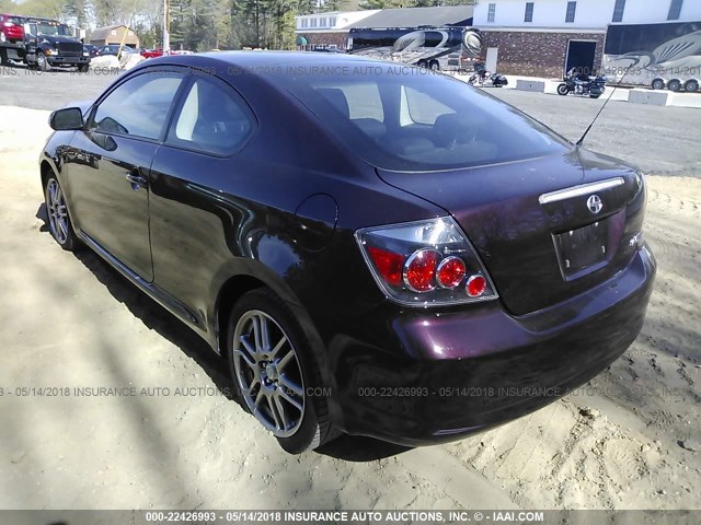 JTKDE167190289876 - 2009 TOYOTA SCION TC 紫色 照片 3