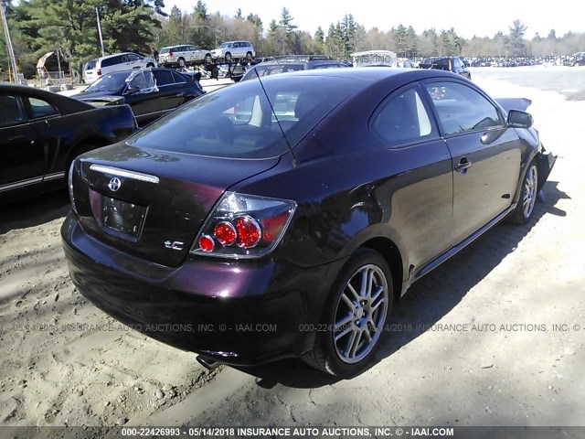 JTKDE167190289876 - 2009 TOYOTA SCION TC 紫色 照片 4