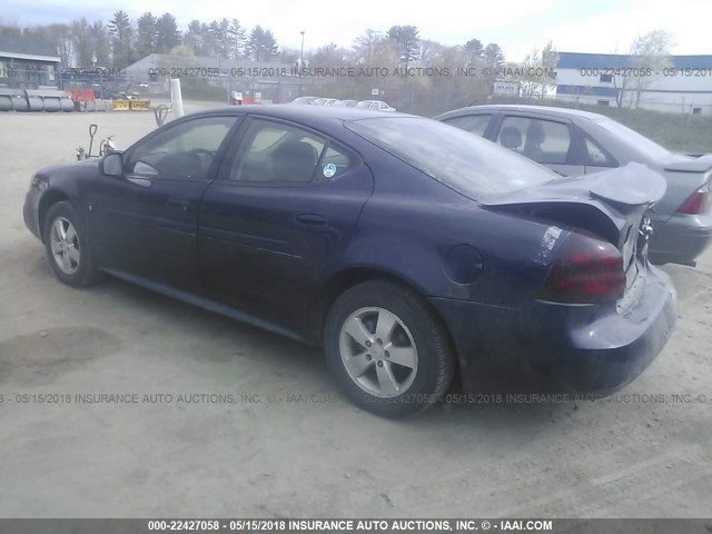 2G2WP552481133975 - 2008 PONTIAC GRAND PRIX BLUE photo 3