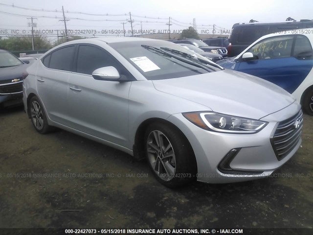 5NPD84LF6HH173375 - 2017 HYUNDAI ELANTRA SE/VALUE/LIMITED SILVER photo 1