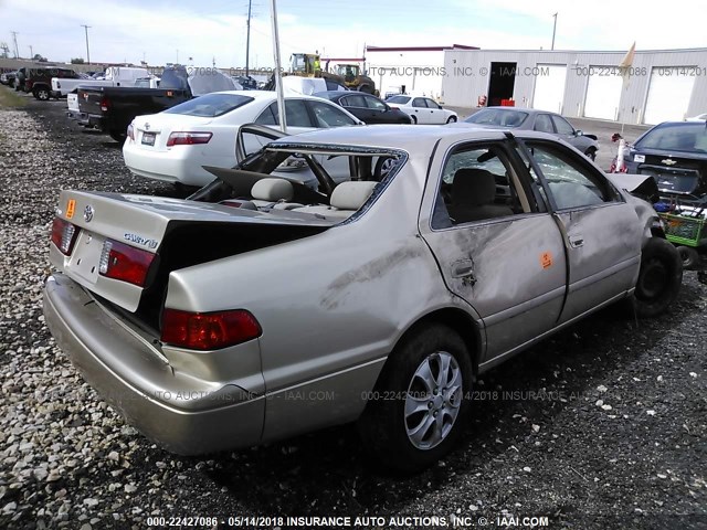 JT2BG22K910543596 - 2001 TOYOTA CAMRY CE/LE/XLE 金色 照片 4