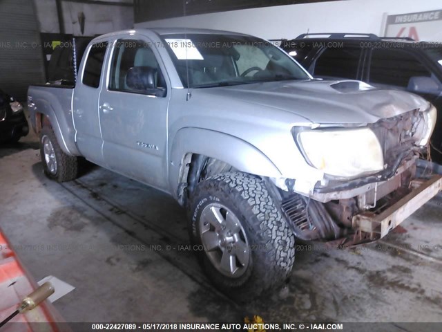 5TEUU42N47Z365149 - 2007 TOYOTA TACOMA ACCESS CAB Күміс фото 1