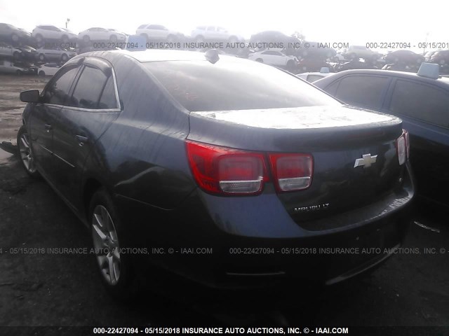 1G11C5SA3DF158505 - 2013 CHEVROLET MALIBU 1LT 蓝色 照片 3