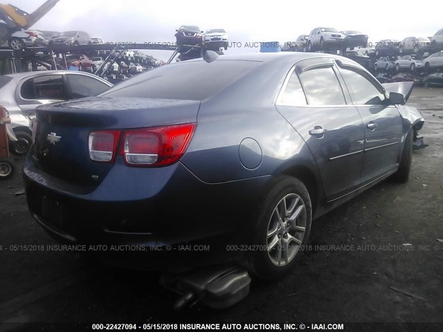 1G11C5SA3DF158505 - 2013 CHEVROLET MALIBU 1LT 蓝色 照片 4