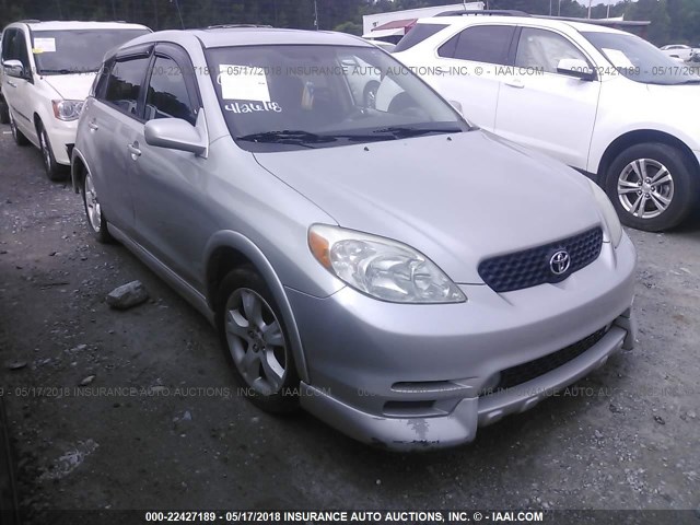 2T1KR32EX4C192693 - 2004 TOYOTA COROLLA MATRIX XR SILVER photo 1