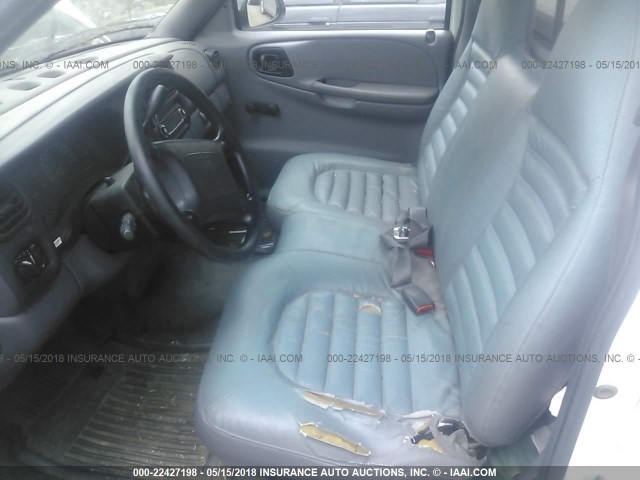 1B7FL26XXXS296502 - 1999 DODGE DAKOTA WHITE photo 8