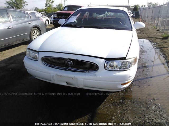 1G4HP54K1Y4152991 - 2000 BUICK LESABRE CUSTOM WHITE photo 6