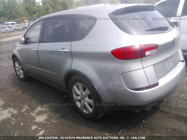 4S4WX82D274405716 - 2007 SUBARU B9 TRIBECA 3.0 H6/3.0 H6 LIMITED GRAY photo 3