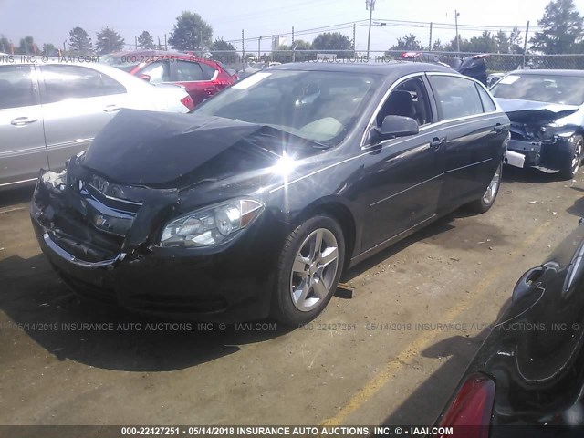 1G1ZB5E19BF184430 - 2011 CHEVROLET MALIBU LS 黑色 照片 2