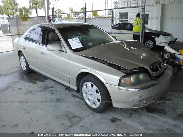 1LNHM86S94Y679252 - 2004 LINCOLN LS BEIGE photo 1