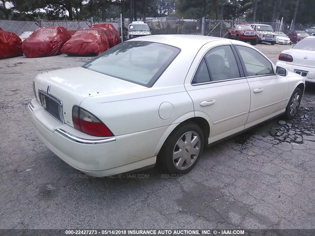 1LNHM86S03Y664895 - 2003 LINCOLN LS 白色 照片 4