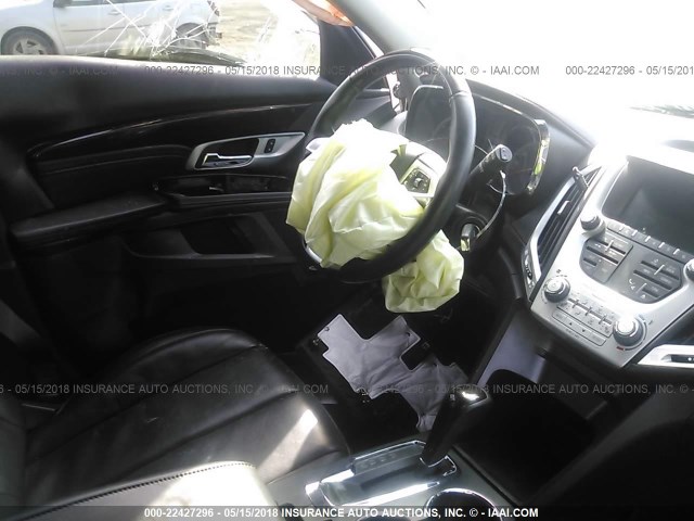 2GKFLZE35D6131077 - 2013 GMC TERRAIN DENALI GRAY photo 5