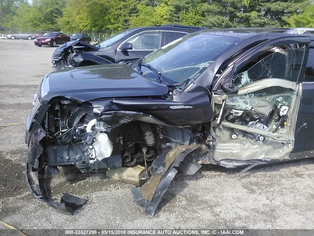 2GKFLZE35D6131077 - 2013 GMC TERRAIN DENALI GRAY photo 6