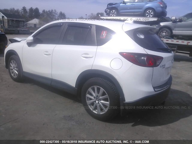 JM3KE4CE3D0135155 - 2013 MAZDA CX-5 TOURING Белый фото 3