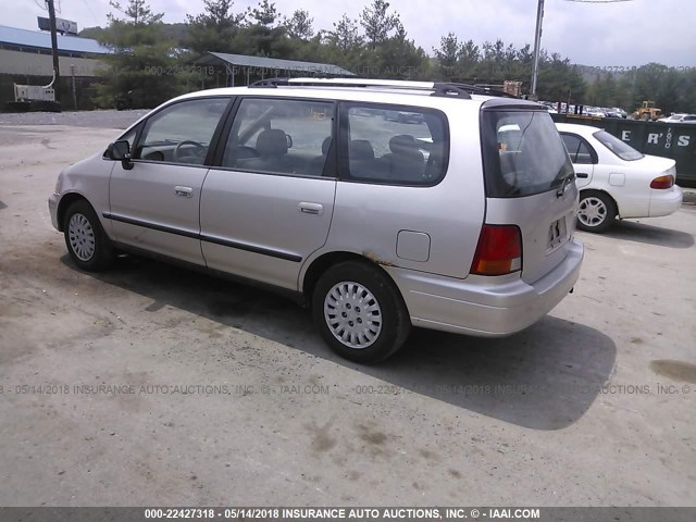 JHMRA1863VC021335 - 1997 HONDA ODYSSEY LX 银色 照片 3