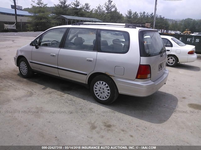 JHMRA1863VC021335 - 1997 HONDA ODYSSEY LX SILVER photo 3