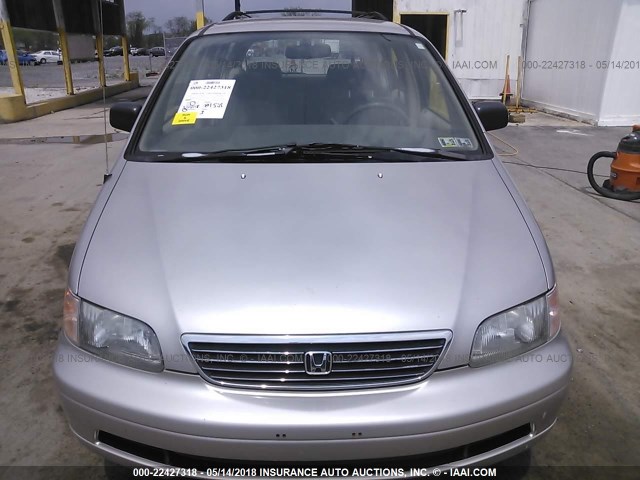 JHMRA1863VC021335 - 1997 HONDA ODYSSEY LX SILVER photo 6