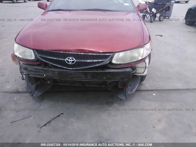 2T1CF22P4XC227385 - 1999 TOYOTA CAMRY SOLARA SE/SLE წითელი ფოტო 6