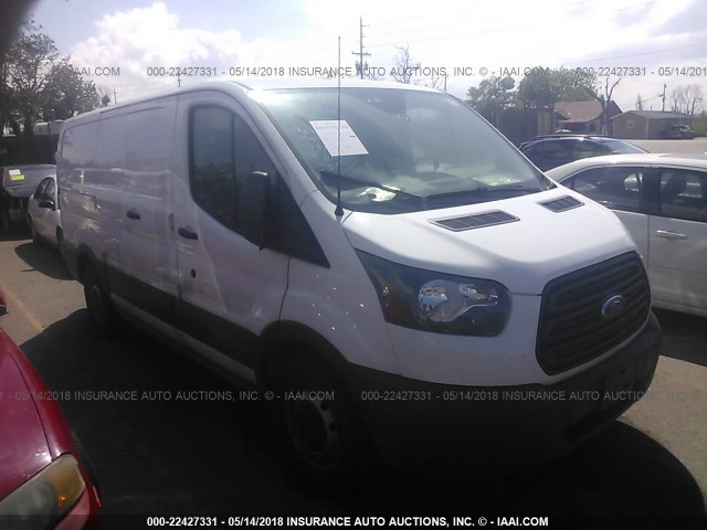 1FTYE1ZM8GKA07115 - 2016 FORD TRANSIT T-150 WHITE photo 1