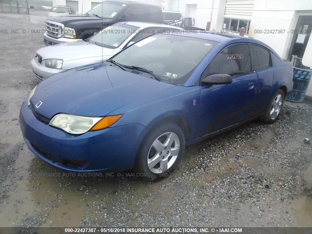 1G8AN15F86Z114092 - 2006 SATURN ION LEVEL 2 BLUE photo 2