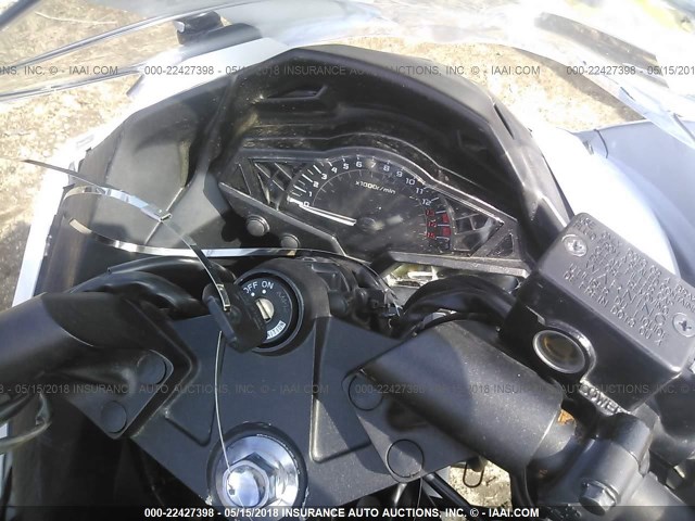 JKAEX8A14EA004796 - 2014 KAWASAKI EX300 A WHITE photo 7