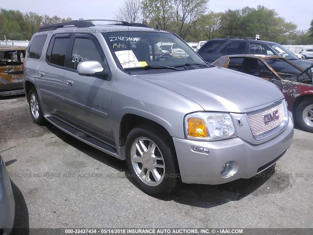 1GKET66M866125154 - 2006 GMC ENVOY DENALI XL SILVER photo 1