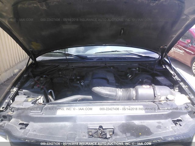 1FMRU16W42LA93583 - 2002 FORD EXPEDITION XLT 黑色 照片 10