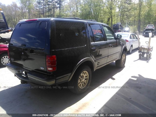 1FMRU16W42LA93583 - 2002 FORD EXPEDITION XLT 黑色 照片 4