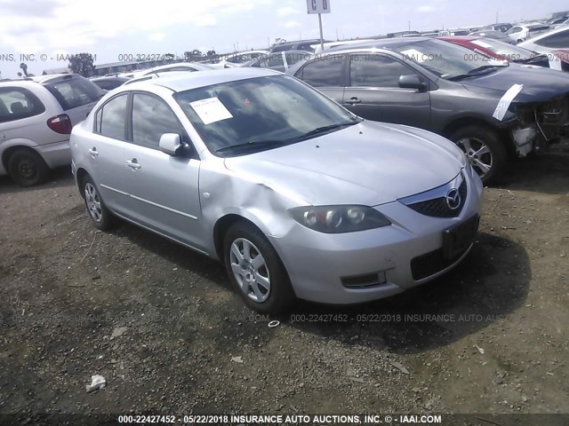 JM1BK12G371762150 - 2007 MAZDA 3 I SILVER photo 1