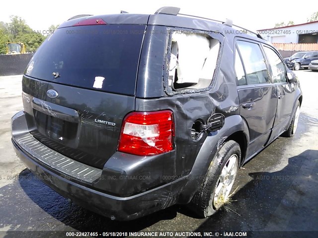 1FMDK061X7GA15730 - 2007 FORD FREESTYLE LIMITED GRAY photo 4