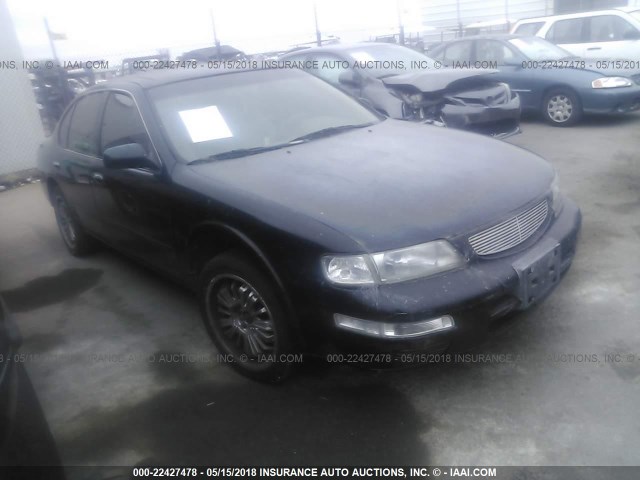 JN1CA21D6TT130443 - 1996 NISSAN MAXIMA GLE/GXE/SE BLACK photo 1