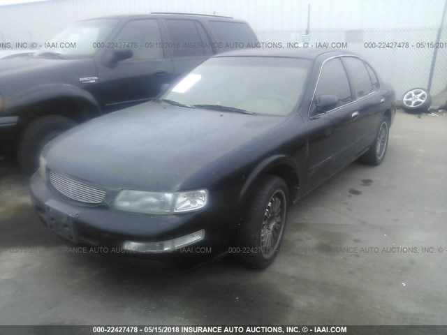 JN1CA21D6TT130443 - 1996 NISSAN MAXIMA GLE/GXE/SE შავი ფოტო 2