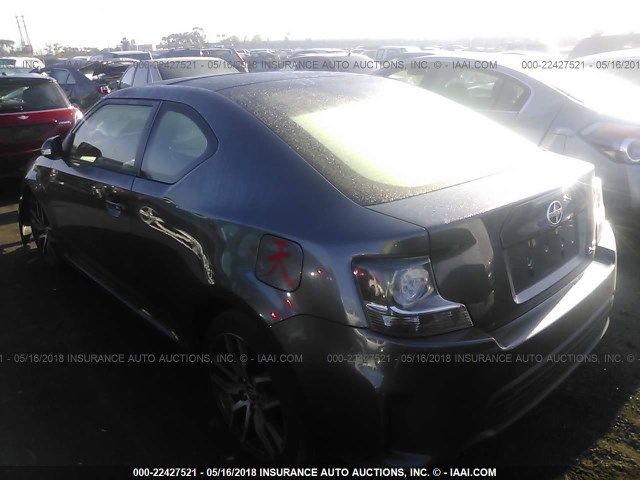 JTKJF5C72F3089689 - 2015 TOYOTA SCION TC 灰色 照片 3