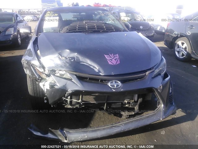 JTKJF5C72F3089689 - 2015 TOYOTA SCION TC 灰色 照片 6