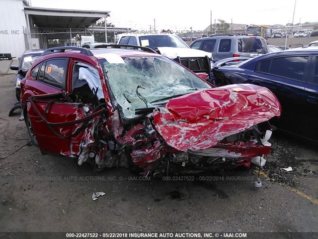 JF2GPABC3G8305139 - 2016 SUBARU CROSSTREK PREMIUM წითელი ფოტო 6