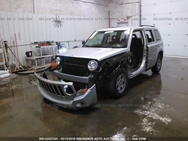 1J4FF28B59D121228 - 2009 JEEP PATRIOT SPORT SILVER photo 6