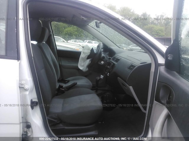 1FAFP34N77W119495 - 2007 FORD FOCUS ZX4/S/SE/SES 白色 照片 5