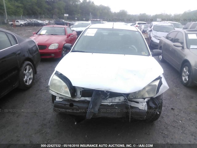 1FAFP34N77W119495 - 2007 FORD FOCUS ZX4/S/SE/SES WHITE photo 6