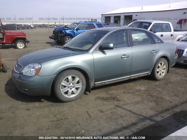 1FAFP24197G107818 - 2007 FORD FIVE HUNDRED SEL GREEN photo 6