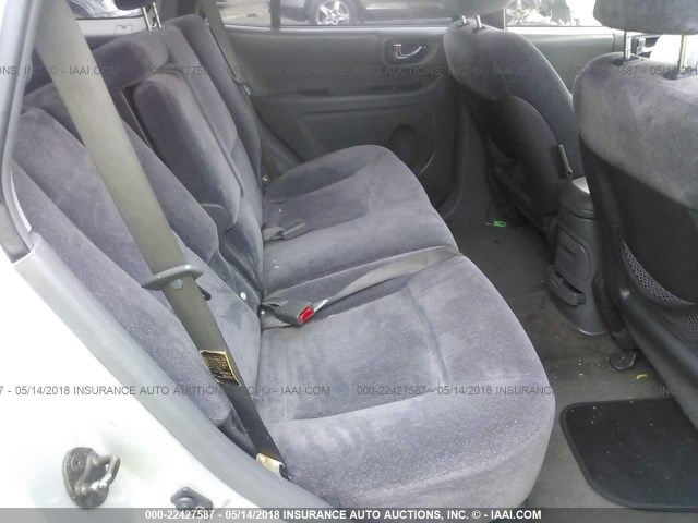 KM8SC13D84U696038 - 2004 HYUNDAI SANTA FE GLS/LX SILVER photo 8