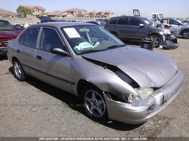 1Y1SK5281XZ426249 - 1999 CHEVROLET GEO PRIZM LSI GOLD photo 1