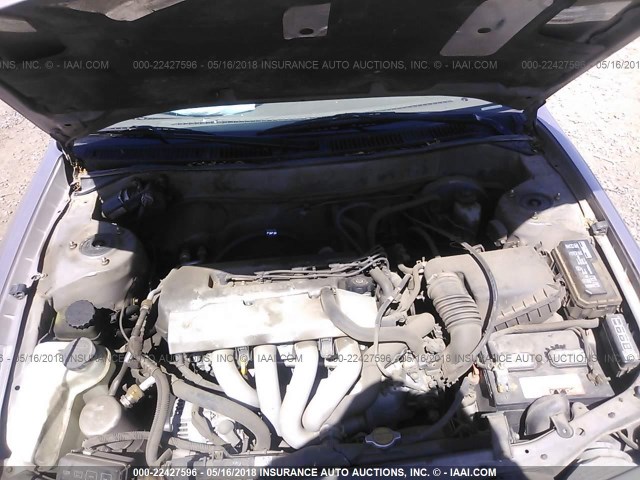 1Y1SK5281XZ426249 - 1999 CHEVROLET GEO PRIZM LSI GOLD photo 10