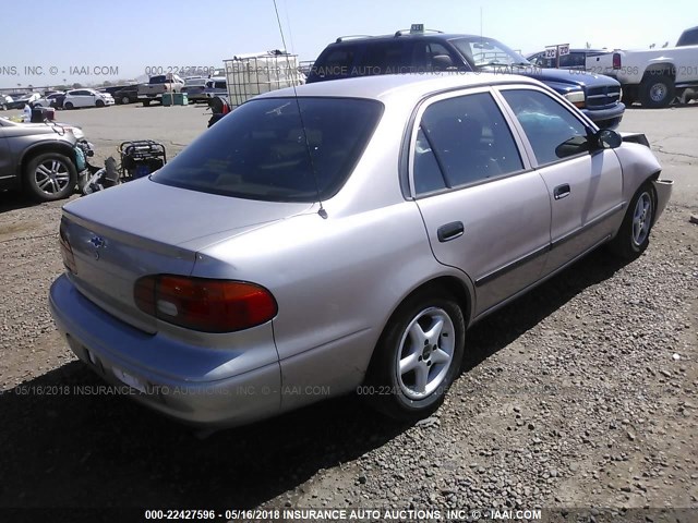 1Y1SK5281XZ426249 - 1999 CHEVROLET GEO PRIZM LSI GOLD photo 4