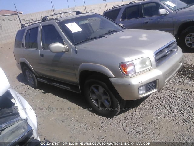 JN8AR07S4XW372471 - 1999 NISSAN PATHFINDER LE/SE/XE GOLD photo 1