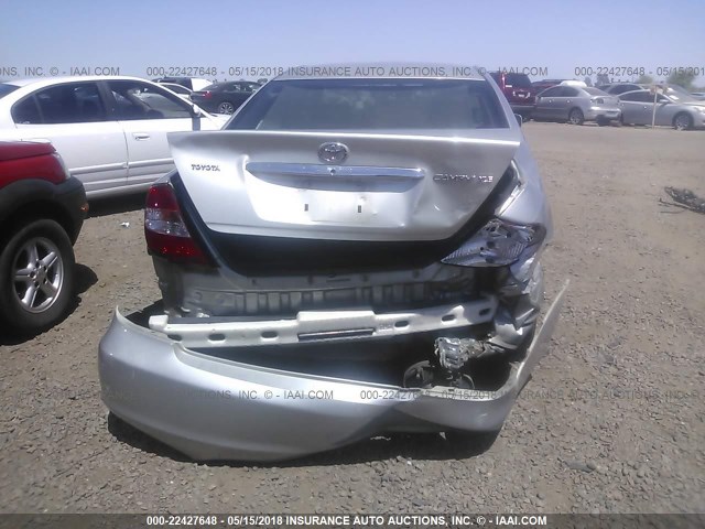 4T1BE30K93U240377 - 2003 TOYOTA CAMRY LE/XLE/SE SILVER photo 6