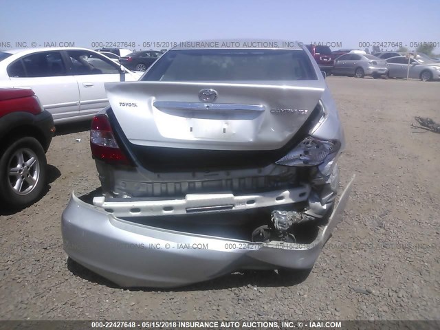 4T1BE30K93U240377 - 2003 TOYOTA CAMRY LE/XLE/SE ვერცხლისფერი ფოტო 6