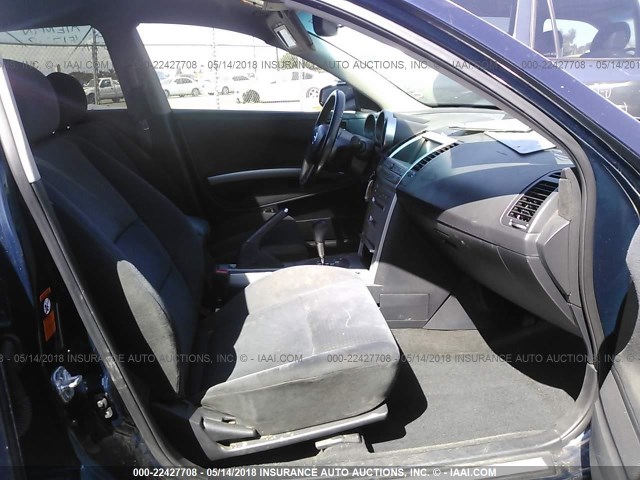 1N4BA41E06C808918 - 2006 NISSAN MAXIMA SE/SL BLUE photo 5