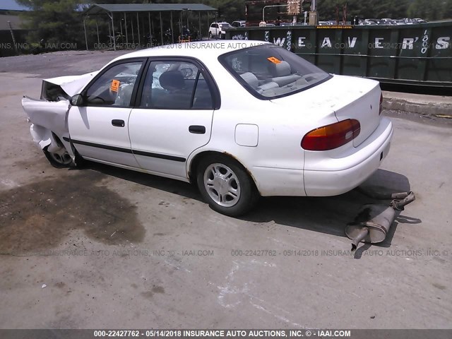 1Y1SK52882Z420800 - 2002 CHEVROLET GEO PRIZM LSI WHITE photo 3