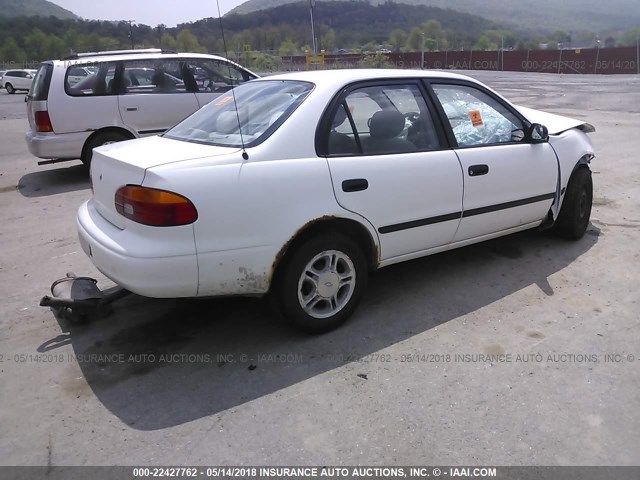 1Y1SK52882Z420800 - 2002 CHEVROLET GEO PRIZM LSI 白色 照片 4